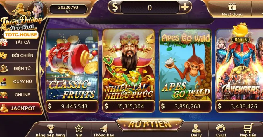 Slot game và nổ hũ tại B52 CLUB
