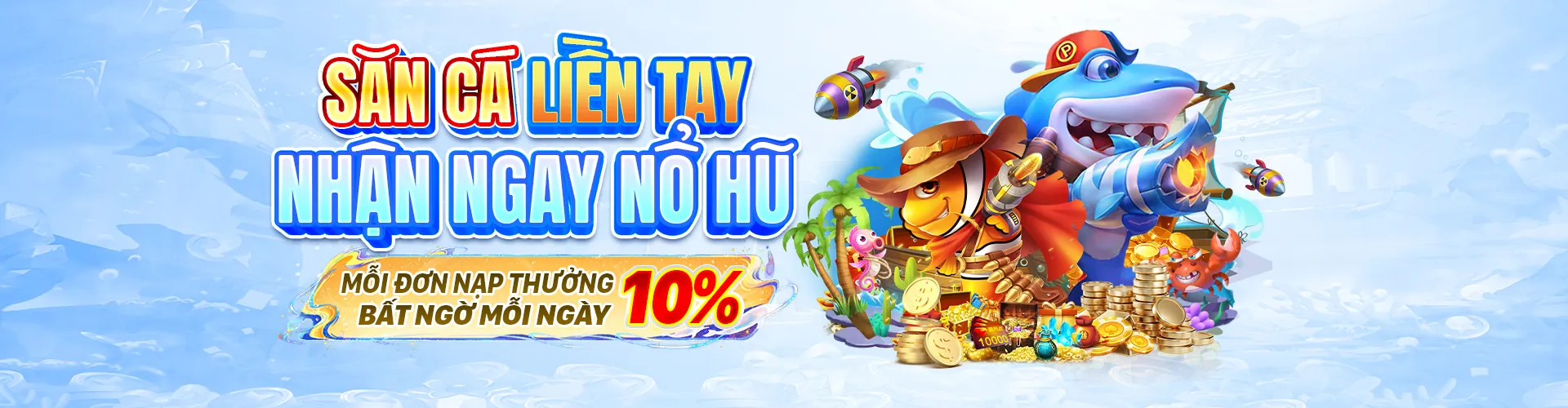 Banner chính về top 10 game bài đổi thưởng uy tín, với các lá bài, chip poker và biểu tượng chiến thắng, nền xanh đậm và vàng